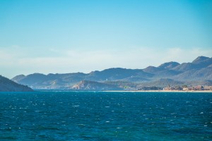 Catch-22 Beach in San Carlos is popular for kitesurfing.